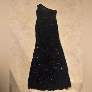 Amazon One shoulder Sequin Dress